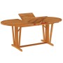 Mesa de jardín madera maciza de eucalipto 200x100x75 cm de vidaXL, Mesas de jardín - Ref: Foro24-316072, Precio: 256,35 €