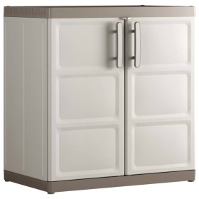 Keter Armario bajo almacenaje Excellence XL beige y taupe 93 cm de , Taquillas y armarios de almacenamiento - Ref: Foro24-466...