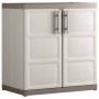 Keter Armario bajo almacenaje Excellence XL beige y taupe 93 cm by , Lockers and storage cabinets - Ref: Foro24-46643, Price:...