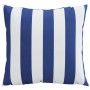 Cojines 4 uds tela a rayas azul y blanco 50x50 cm by , Cushions for chairs and sofas - Ref: Foro24-360396, Price: 42,46 €, Di...