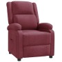 Sillón reclinable de tela rojo tinto | Foro24.es | Tu tienda online para hogar, jardín y más Foro24.es