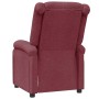 Sillón reclinable de tela rojo tinto | Foro24.es | Tu tienda online para hogar, jardín y más Foro24.es