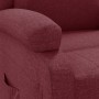 Sillón reclinable de tela rojo tinto | Foro24.es | Tu tienda online para hogar, jardín y más Foro24.es