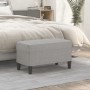 Banco de tela gris claro 70x35x41 cm | Foro24.es | Tu tienda online para hogar, jardín y más Foro24.es