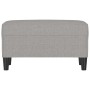 Banco de tela gris claro 70x35x41 cm | Foro24.es | Tu tienda online para hogar, jardín y más Foro24.es