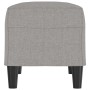 Banco de tela gris claro 70x35x41 cm | Foro24.es | Tu tienda online para hogar, jardín y más Foro24.es