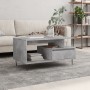 Mesa de centro madera contrachapada gris hormigón 90x49x45 cm by , Coffee table - Ref: Foro24-831024, Price: 74,44 €, Discoun...