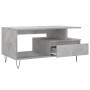Mesa de centro madera contrachapada gris hormigón 90x49x45 cm by , Coffee table - Ref: Foro24-831024, Price: 74,44 €, Discoun...