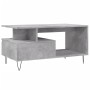 Mesa de centro madera contrachapada gris hormigón 90x49x45 cm de , Mesas de centro - Ref: Foro24-831024, Precio: 76,64 €