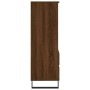 Aparador alto madera contrachapada roble marrón 40x36x110 cm | Foro24.es | Tu tienda online para hogar, jardín y más Foro24.es