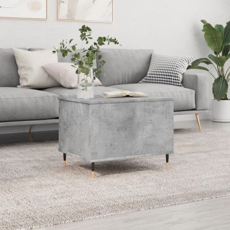 Mesa de centro madera contrachapada gris hormigón 60x44,5x45 cm | Foro24.es | Tu tienda online para hogar, jardín y más Foro24.es