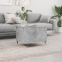Mesa de centro madera contrachapada gris hormigón 60x44,5x45 cm | Foro24.es | Tu tienda online para hogar, jardín y más Foro24.es
