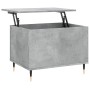 Mesa de centro madera contrachapada gris hormigón 60x44,5x45 cm | Foro24.es | Tu tienda online para hogar, jardín y más Foro24.es