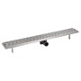 Desagüe de ducha lineal acero inoxidable 930x140 mm by , Drains - Ref: Foro24-142181, Price: 56,70 €, Discount: %