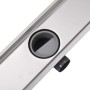 Desagüe de ducha lineal acero inoxidable 930x140 mm by , Drains - Ref: Foro24-142181, Price: 56,70 €, Discount: %