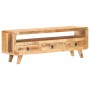 Mueble para TV de madera maciza de mango rugosa 117x30x41 cm von , TV-Möbel - Ref: Foro24-321042, Preis: 227,92 €, Rabatt: %