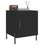 Mesita de noche madera de ingeniería negro 40x40x50 cm von , Nachttische - Ref: Foro24-827582, Preis: 46,91 €, Rabatt: -5%%