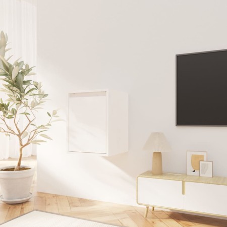 Armario de pared de madera maciza de pino blanco 30x30x40 cm by , Shelves and shelves - Ref: Foro24-813477, Price: 38,47 €, D...