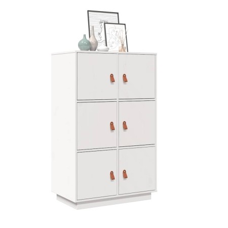 Aparador de madera maciza de pino blanco 67x40x108,5 cm von , Sideboards - Ref: Foro24-820173, Preis: 143,55 €, Rabatt: %