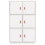 Aparador de madera maciza de pino blanco 67x40x108,5 cm von , Sideboards - Ref: Foro24-820173, Preis: 143,55 €, Rabatt: %