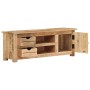 Mueble para TV de madera maciza de mango rugosa 110x30x40 cm von , TV-Möbel - Ref: Foro24-328307, Preis: 168,24 €, Rabatt: -5%%