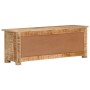 Mueble para TV de madera maciza de mango rugosa 110x30x40 cm von , TV-Möbel - Ref: Foro24-328307, Preis: 168,24 €, Rabatt: -5%%