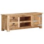 Mueble para TV de madera maciza de mango rugosa 110x30x40 cm von , TV-Möbel - Ref: Foro24-328307, Preis: 168,24 €, Rabatt: -5%%