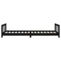 Estructura de cama para niños madera de pino negro 90x200 cm von , Kinderbetten und Betten für Kinder - Ref: Foro24-834425, P...