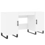 Escritorio madera de ingeniería blanco 140x50x75 cm de , Escritorios - Ref: Foro24-829572, Precio: 133,39 €