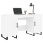 Escritorio madera de ingeniería blanco 140x50x75 cm de , Escritorios - Ref: Foro24-829572, Precio: 133,39 €