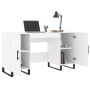 Escritorio madera de ingeniería blanco 140x50x75 cm | Foro24.es | Tu tienda online para hogar, jardín y más Foro24.es