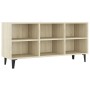 Mueble de TV con patas metal color roble Sonoma 103,5x30x50 cm | Foro24.es | Tu tienda online para hogar, jardín y más Foro24.es