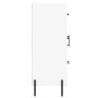 Aparador de madera de ingeniería blanco 69,5x34x90 cm de , Aparadores - Ref: Foro24-830268, Precio: 87,07 €