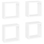 Estantes cubo de pared 4 unidades blanco 30x15x30 cm von , Regale und Regale - Ref: Foro24-806999, Preis: 42,22 €, Rabatt: %