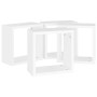 Estantes cubo de pared 4 unidades blanco 30x15x30 cm von , Regale und Regale - Ref: Foro24-806999, Preis: 42,22 €, Rabatt: %