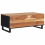 Mesa de centro madera maciza acacia y contrachapada 100x54x40cm by , Coffee table - Ref: Foro24-351951, Price: 117,70 €, Disc...