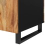 Mesa de centro madera maciza acacia y contrachapada 100x54x40cm by , Coffee table - Ref: Foro24-351951, Price: 117,70 €, Disc...