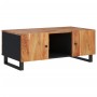 Mesa de centro madera maciza acacia y contrachapada 100x54x40cm by , Coffee table - Ref: Foro24-351951, Price: 117,70 €, Disc...