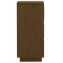 Aparador de madera maciza de pino marrón miel 32x34x75 cm by , Sideboards - Ref: Foro24-813371, Price: 62,76 €, Discount: %