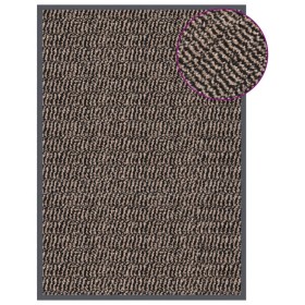 Felpudo de nudo marrón oscuro 40x60 cm de , Felpudos - Ref: Foro24-326936, Precio: 15,85 €, Descuento: -5%%