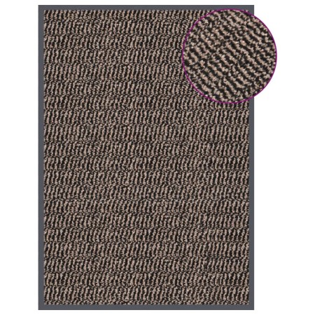 Felpudo de nudo marrón oscuro 40x60 cm de , Felpudos - Ref: Foro24-326936, Precio: 15,85 €, Descuento: -5%%
