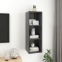 Mueble de pared para TV madera contrachapada gris 37x37x107 cm by , TV Furniture - Ref: Foro24-805482, Price: 50,63 €, Discou...