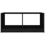 Mesa de centro de madera maciza de pino negra 75x50x33,5 cm de vidaXL, Mesas de centro - Ref: Foro24-809910, Precio: 50,22 €,...