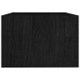Mesa de centro de madera maciza de pino negra 75x50x33,5 cm de vidaXL, Mesas de centro - Ref: Foro24-809910, Precio: 50,22 €,...