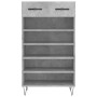 Zapatero madera de ingeniería gris hormigón 60x35x105 cm | Foro24.es | Tu tienda online para hogar, jardín y más Foro24.es