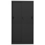 Armario de oficina puerta corredera acero antracita 90x40x180cm von , Schließfächer und Lagerschränke - Ref: Foro24-335961, P...