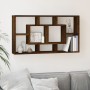 Estantería de pared con 8 compartimentos roble ahumado von , Regale und Regale - Ref: Foro24-342592, Preis: 52,53 €, Rabatt: %