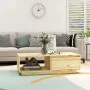 Mesa de centro de madera maciza de abeto 110x50x33,5 cm de vidaXL, Mesas de centro - Ref: Foro24-809881, Precio: 54,06 €, Des...