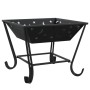 Brasero con atizador acero XXL 50 cm de , Chimeneas - Ref: Foro24-360065, Precio: 111,94 €