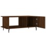 Mesa de centro madera contrachapada roble marrón 90x50x40 cm by , Coffee table - Ref: Foro24-829507, Price: 47,02 €, Discount: %